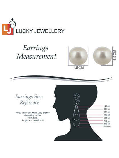 Pearl Stud Tops Earring For Girls & Women