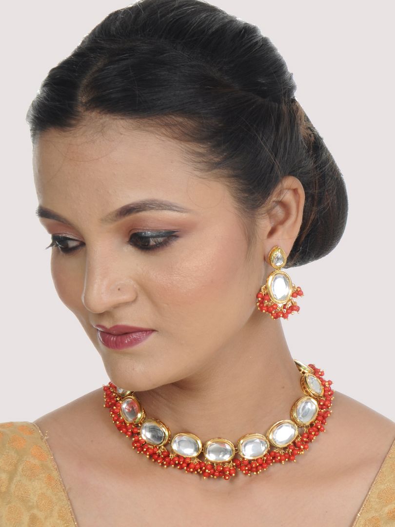 Kundan Choker Necklace set