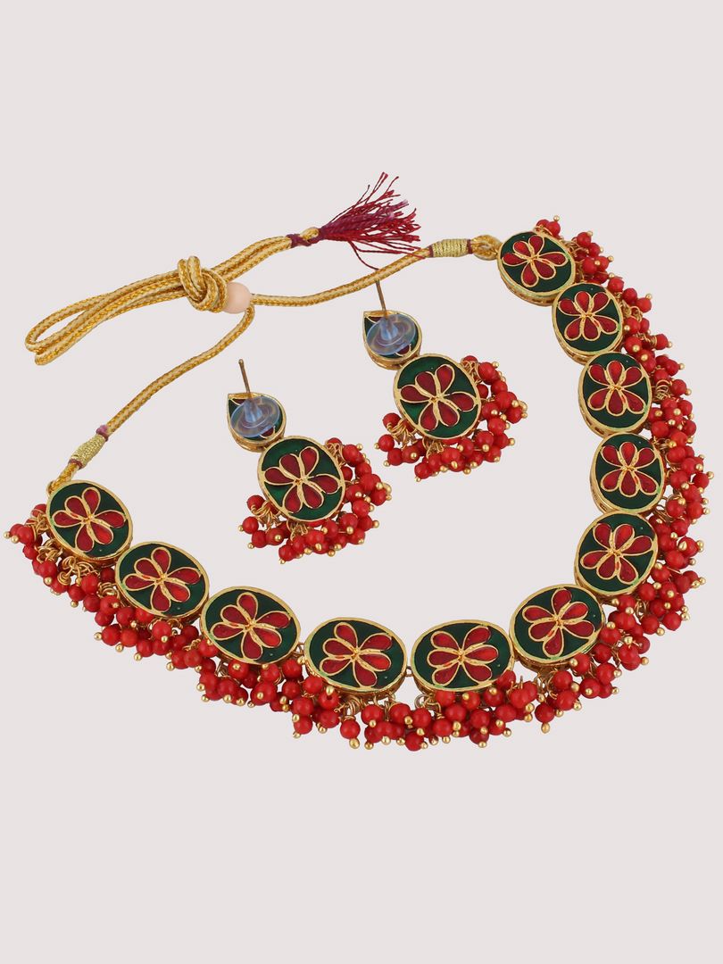 Kundan Choker Necklace set