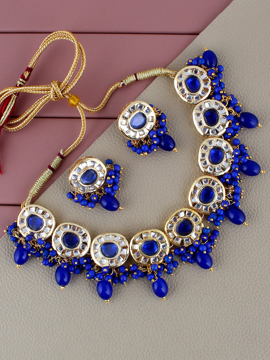 Kundan Choker Necklace set