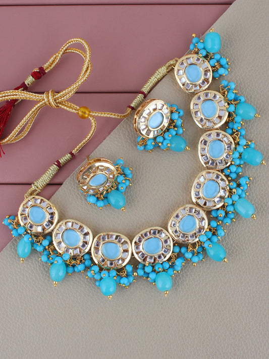 Kundan Choker Necklace set