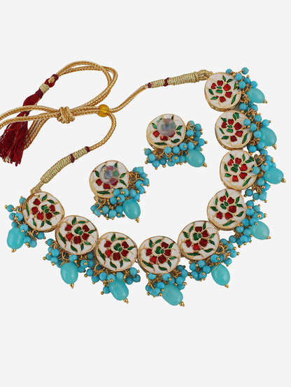 Kundan Choker Necklace set