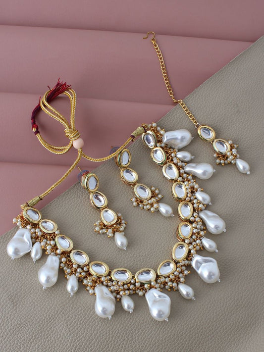 Kundan Choker Necklace set