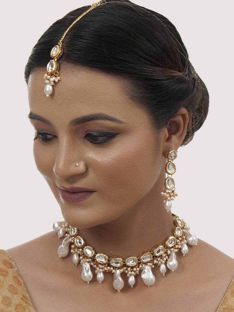 Kundan Choker Necklace set