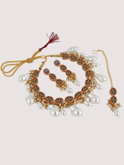 Kundan Choker Necklace set