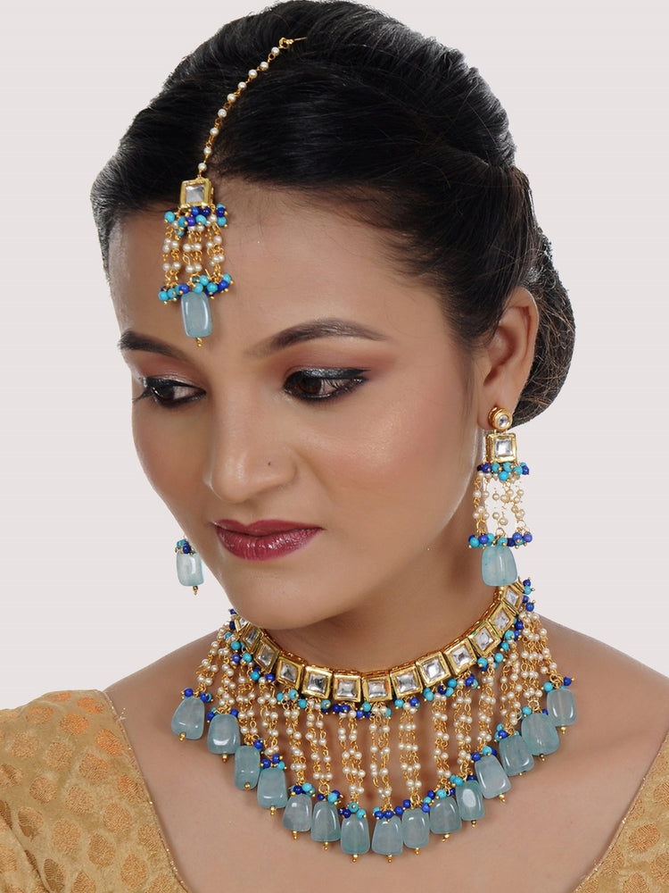 Kundan Choker Necklace set