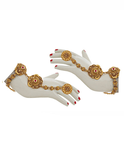 Traditional Stone Bridal Set For Girls & Women