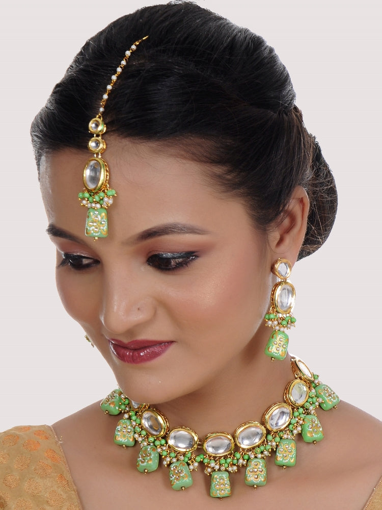 Kundan Choker Necklace set