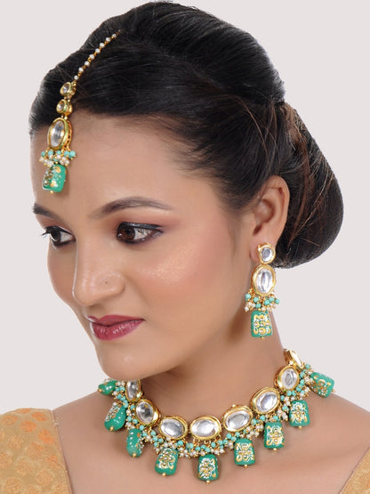 Kundan Choker Necklace set