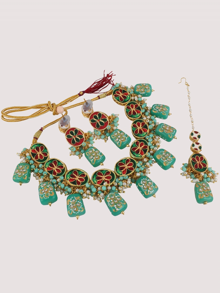 Kundan Choker Necklace set