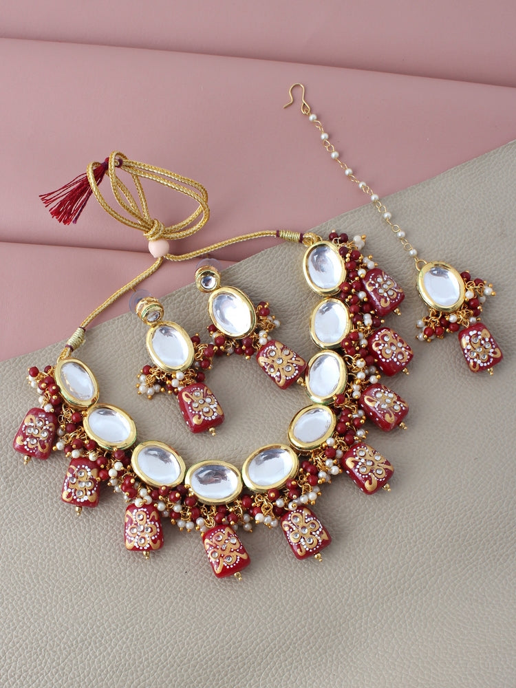 Kundan Choker Necklace set