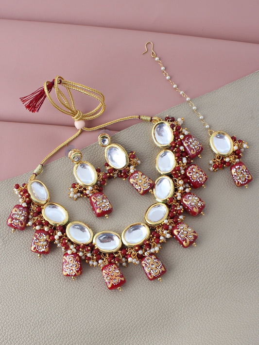 Kundan Choker Necklace set