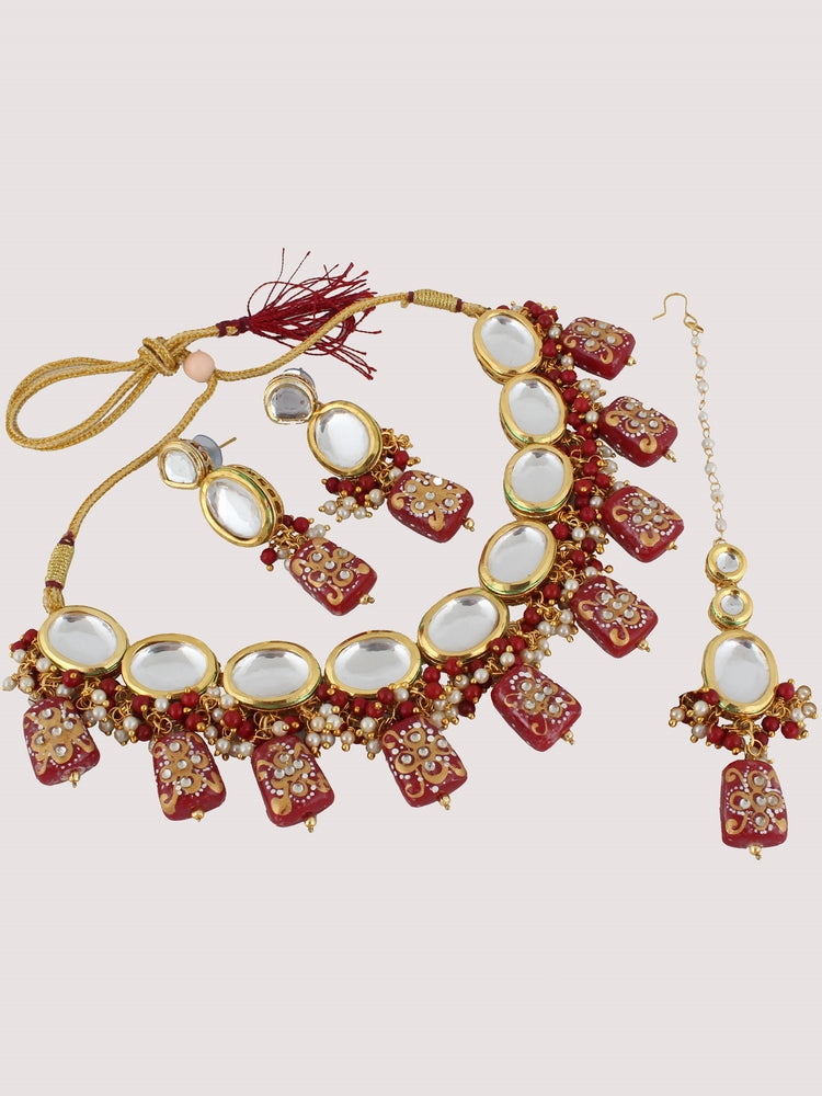 Kundan Choker Necklace set