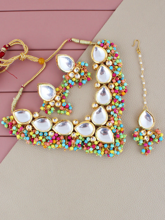 Kundan Choker Necklace set