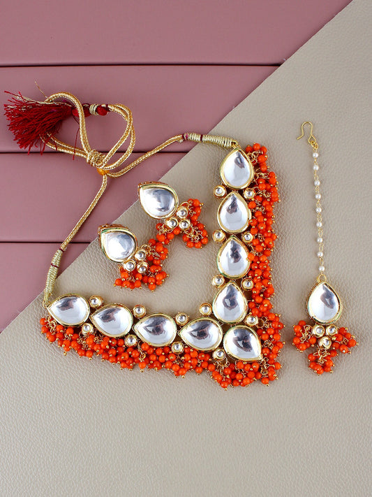 Kundan Choker Necklace set