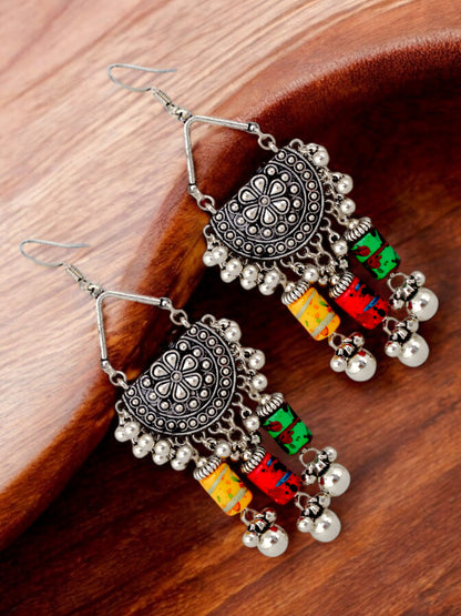 LUCKY JEWELLERY Navratri Garba Jewelry Set for Women & Girls