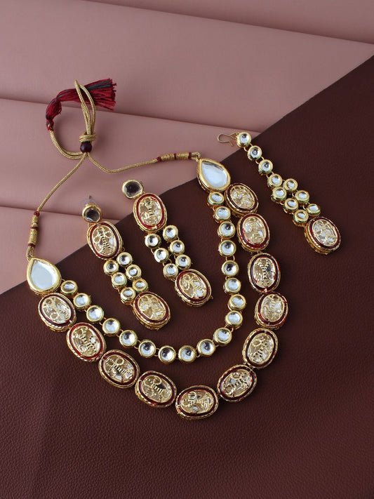 Kundan Choker Necklace set