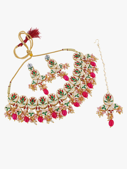 Kundan Choker Necklace set