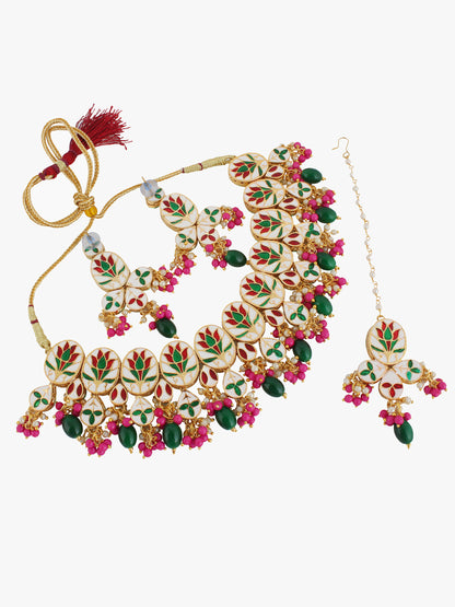 Kundan Choker Necklace set