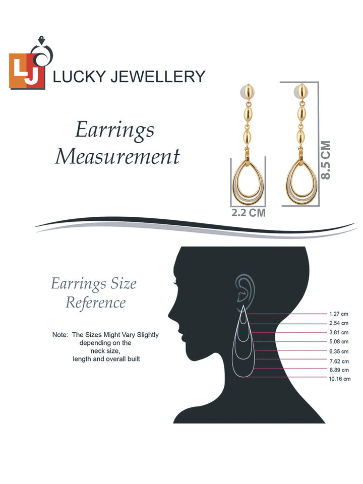Fancy Long Hanging Earrings For Girls & Women