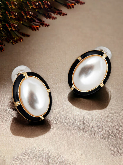 Pearl Stud Earring For Girls & Women