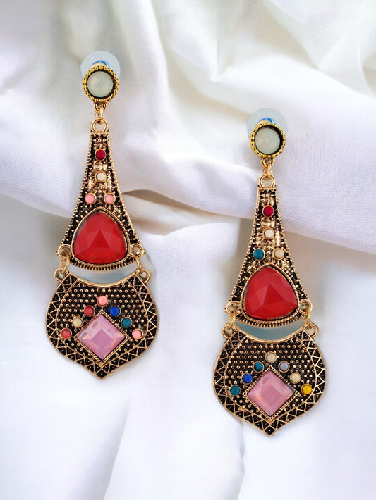 Bohemian Design Dangle Hanging Earring For Girls & Women