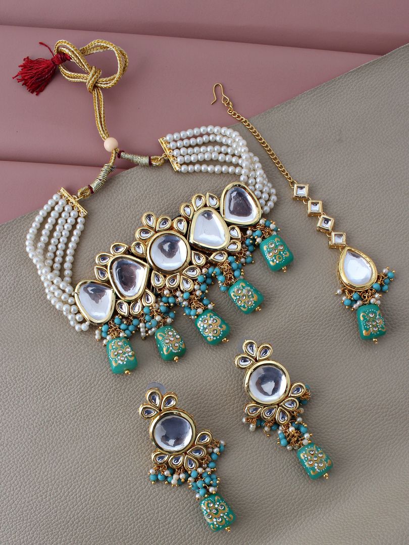 Kundan Choker Necklace set