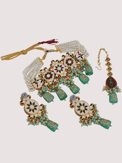 Kundan Choker Necklace set