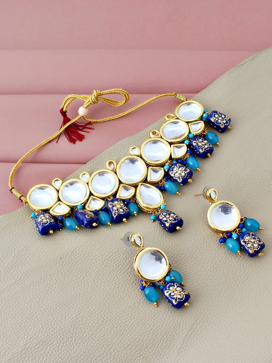 Kundan Choker Necklace set