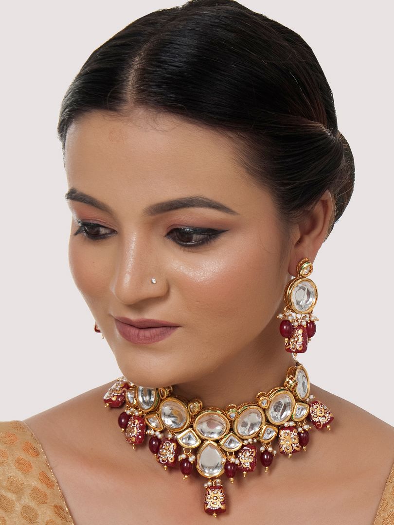 Kundan Choker Necklace set