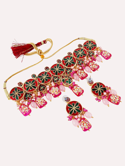 Kundan Choker Necklace set