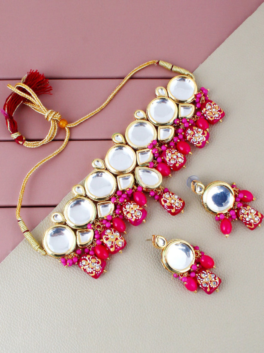 Kundan Choker Necklace set