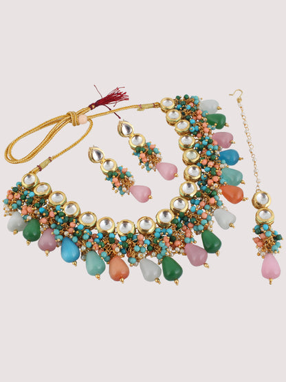 Kundan Choker Necklace set