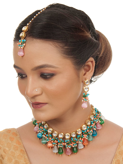 Kundan Choker Necklace set