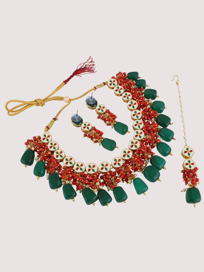 Kundan Choker Necklace set