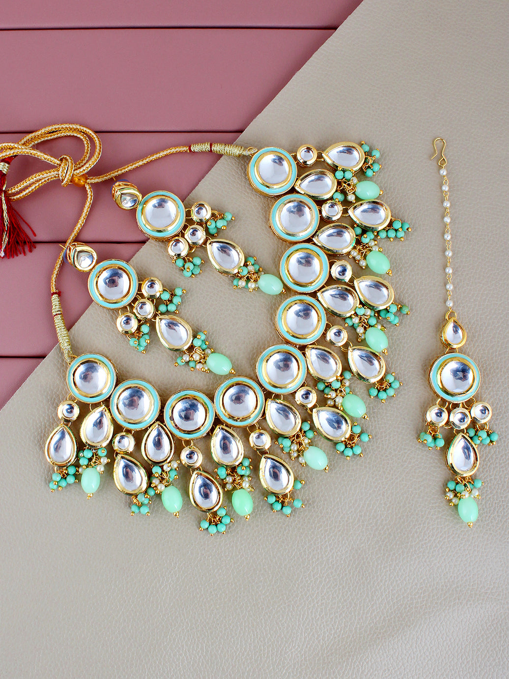 Kundan Choker Necklace set