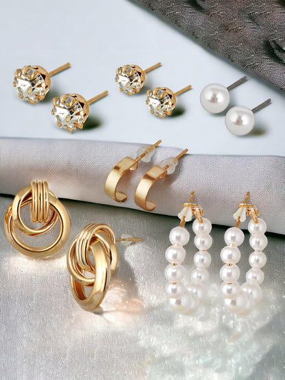 Trendy 6 Pairs Combo Of Earring for Women & Girls