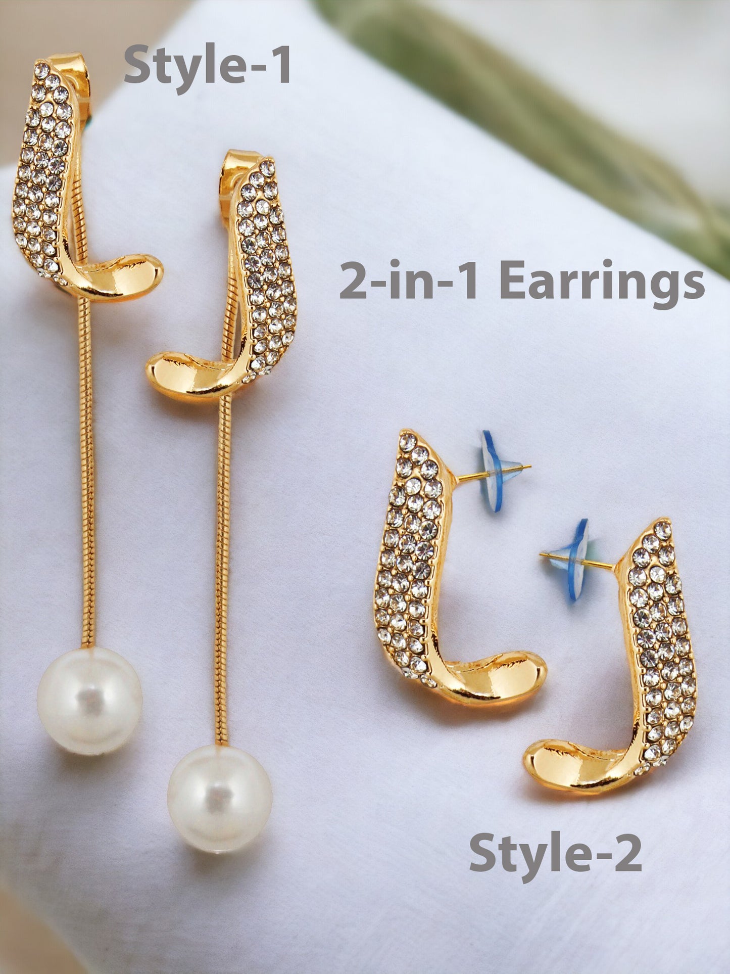 Pearl Earrings For Girls & Women