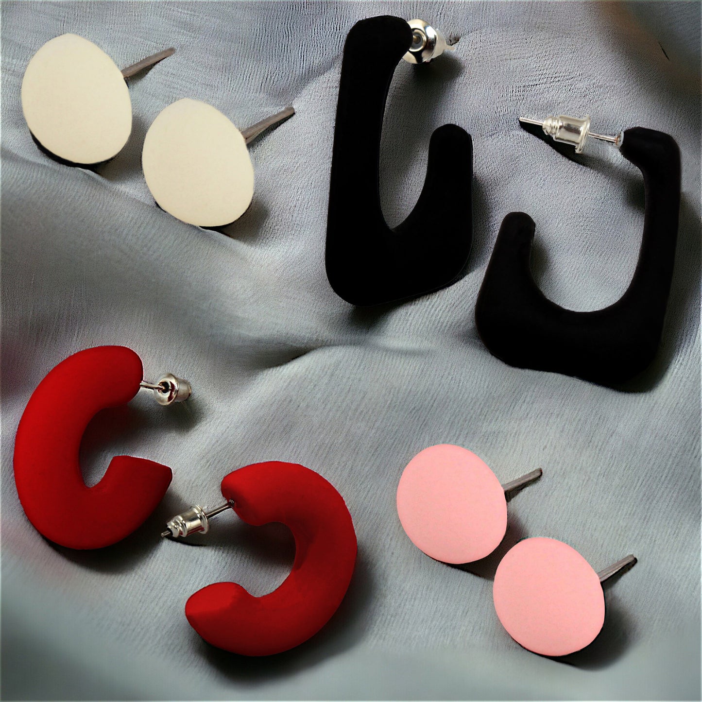 Trendy 4 Pairs Combo Set Of Earring for Women & Girls