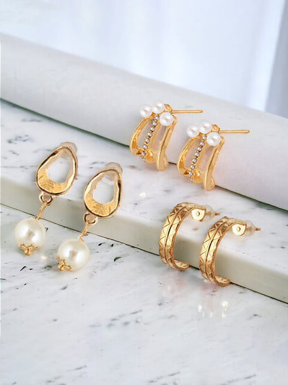 Trendy 9 Pairs Combo Set Of Earring for Women & Girls