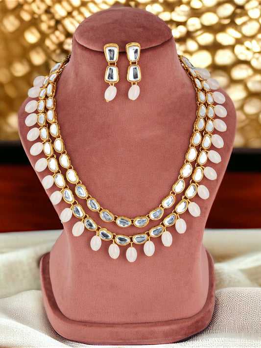 Kundan Necklace Set For Women & Girls