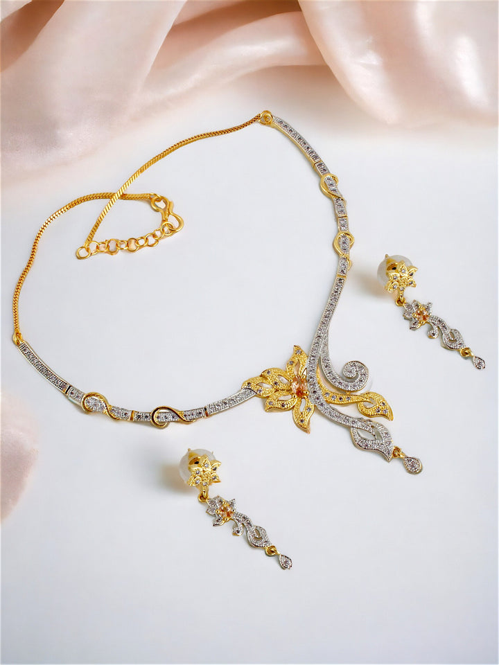 Necklace With Earring For Girls & Women