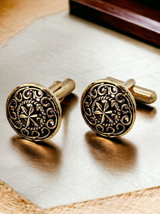 Sleeve Cuff Button Cufflinks Pair For Men