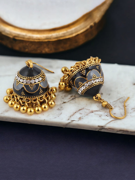 Meenakari Jhumki Earring For Girls & Women