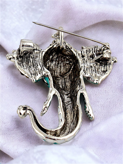 Designer Ganesh Ji Brooch/Lapel Pin For Unisex