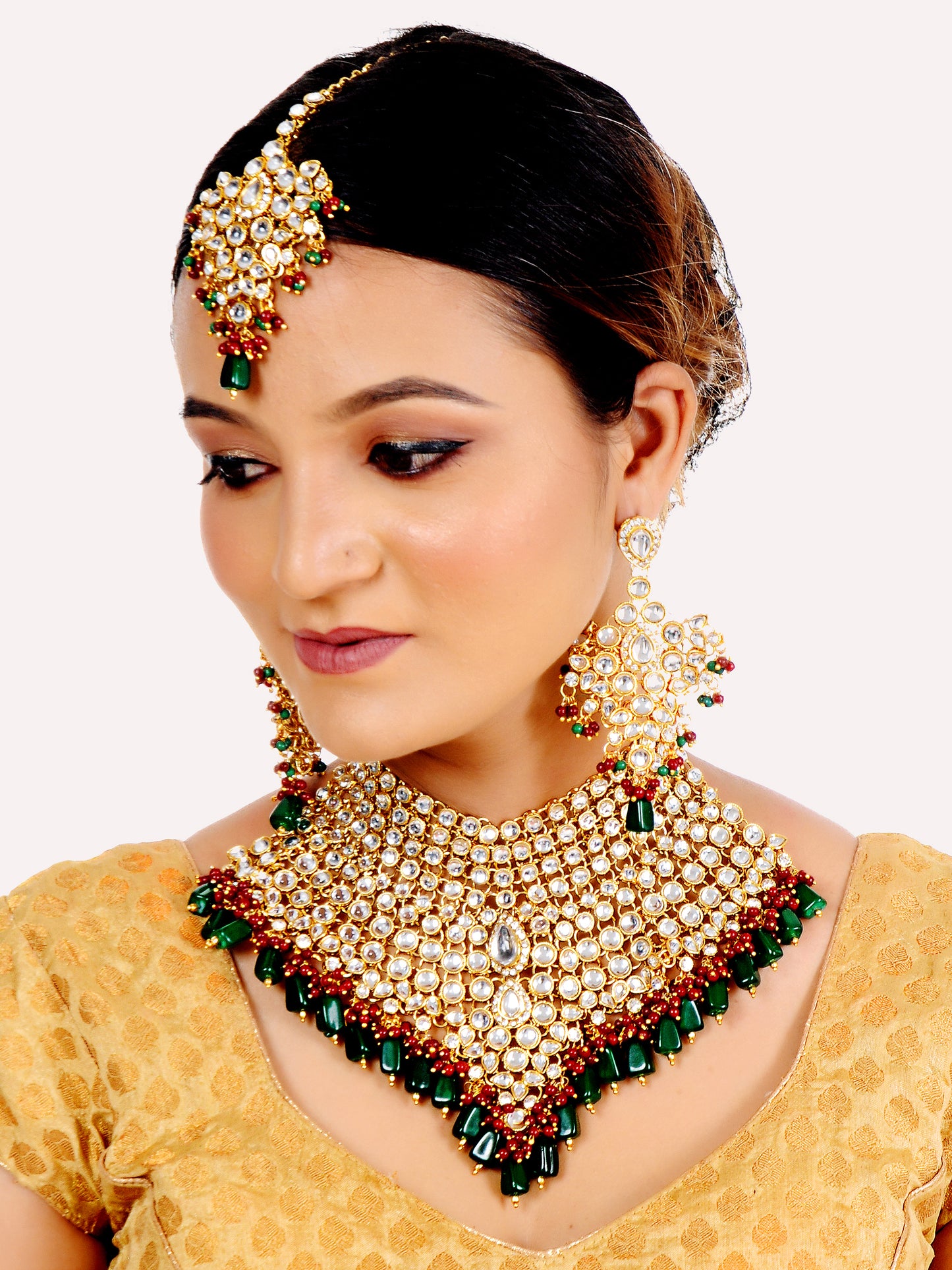 Kundan Bridal Set for Women & Girls