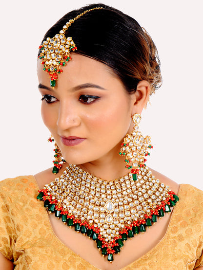 Kundan Bridal Set for Women & Girls