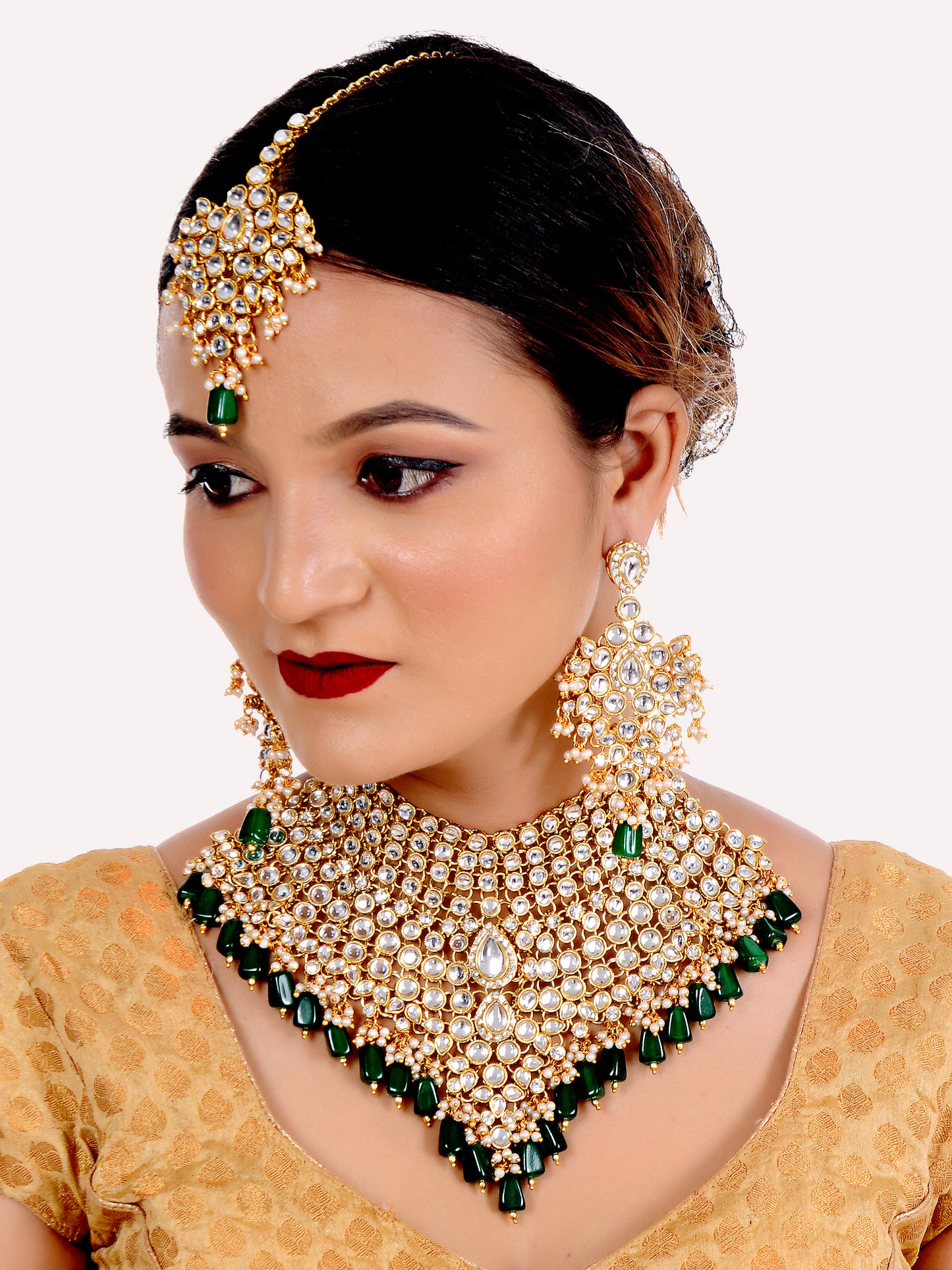 Kundan Bridal Set for Women & Girls