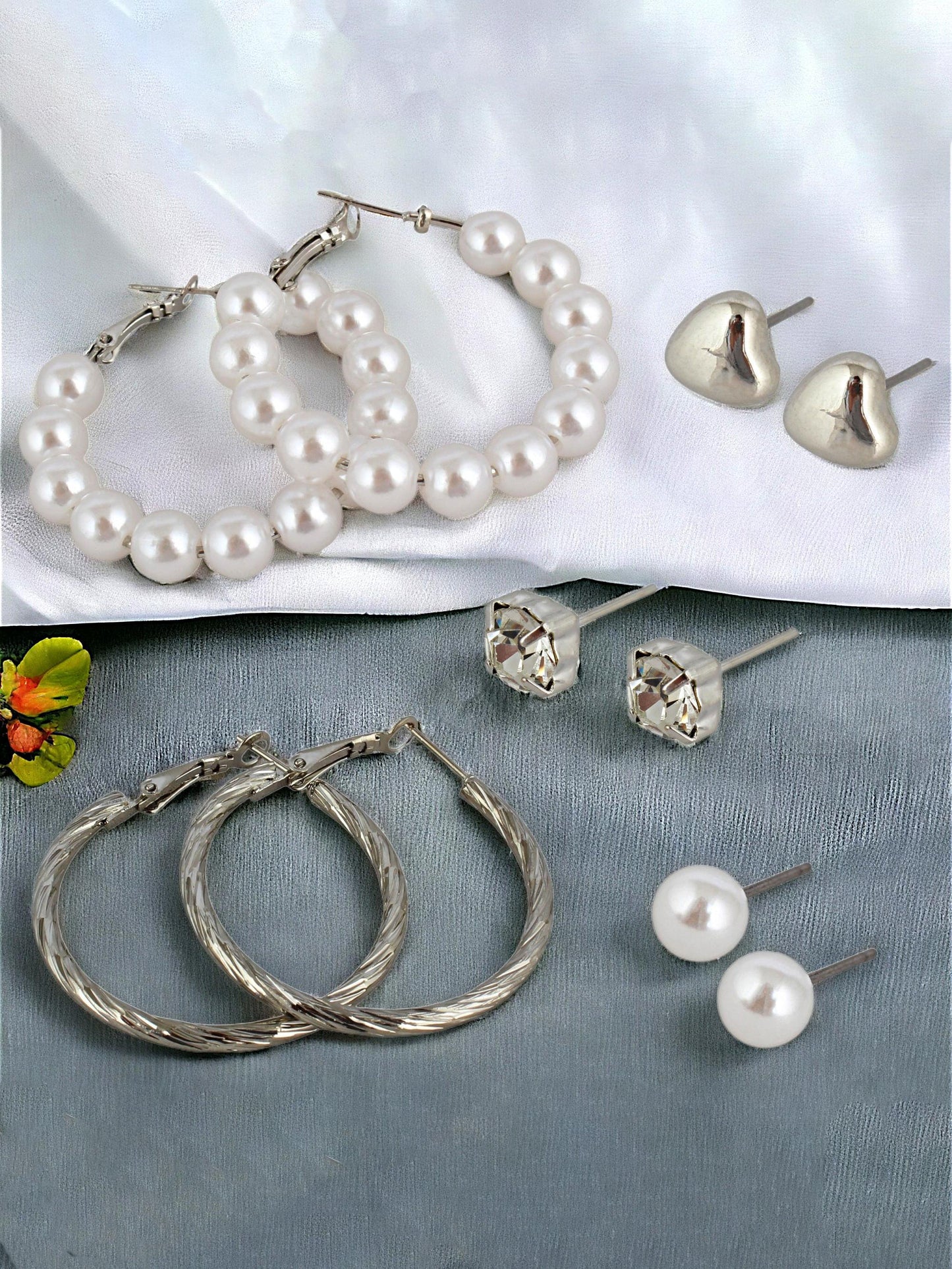 Trendy 5 Pairs Combo Set Of Earring for Women & Girls