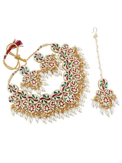 Kundan Choker Necklace set